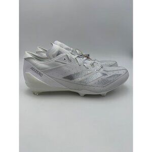 Size 13 - Adizero Electric Speed 'Juice Pack - White' Football Cleats
